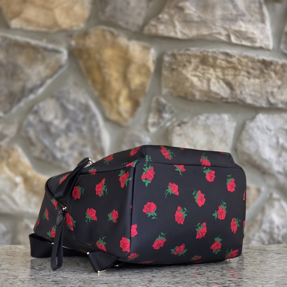 Kate Spade Chelsea Rose Toss Print Medium Backpack - Picture 4 of 8